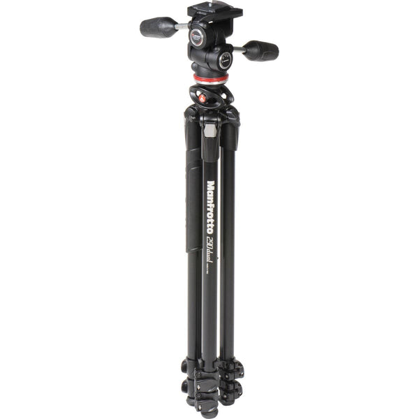 Manfrotto 290 Dual 3 Section Tripod with MH804-3W Head (MK290DUA3-3W)