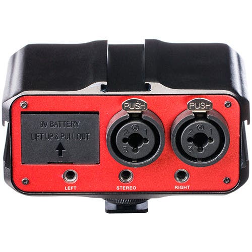 Saramonic SR-PAX1 Two-Channel Audio Mixer, Preamp & Microphone Adapter