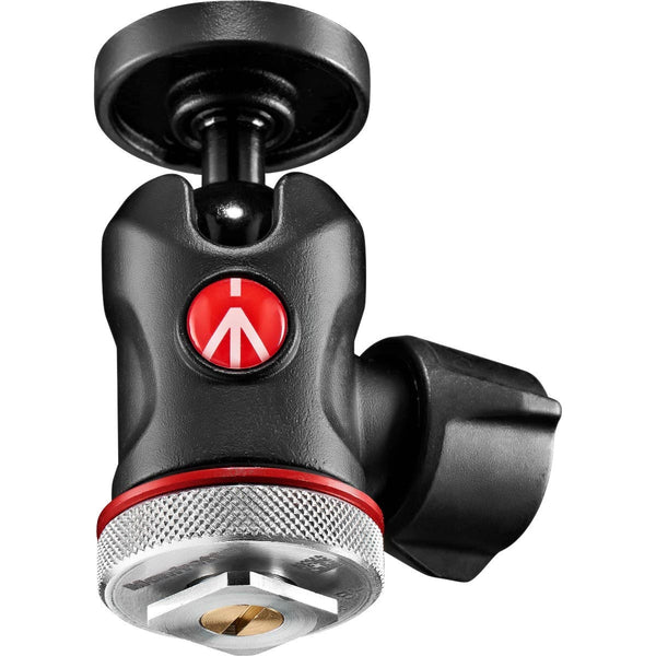 Manfrotto 492 LCD Micro Ball Head with Cold Shoe (MH492LCD-BH)