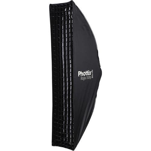 Phottix Raja Strip Softbox with Grid (12 x 55inch)