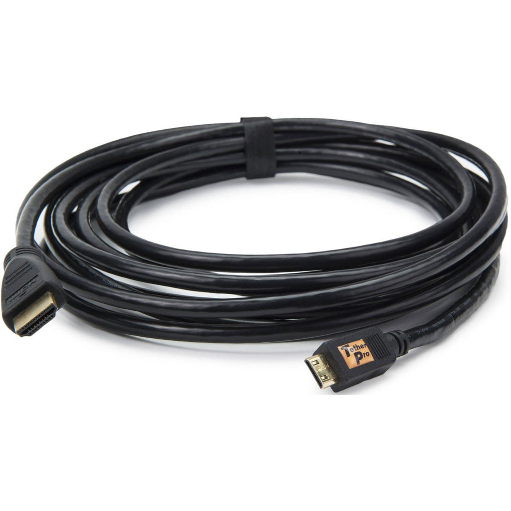 Tether Tools TetherPro High-Speed Mini-HDMI to HDMI Cable with Ethernet (15')