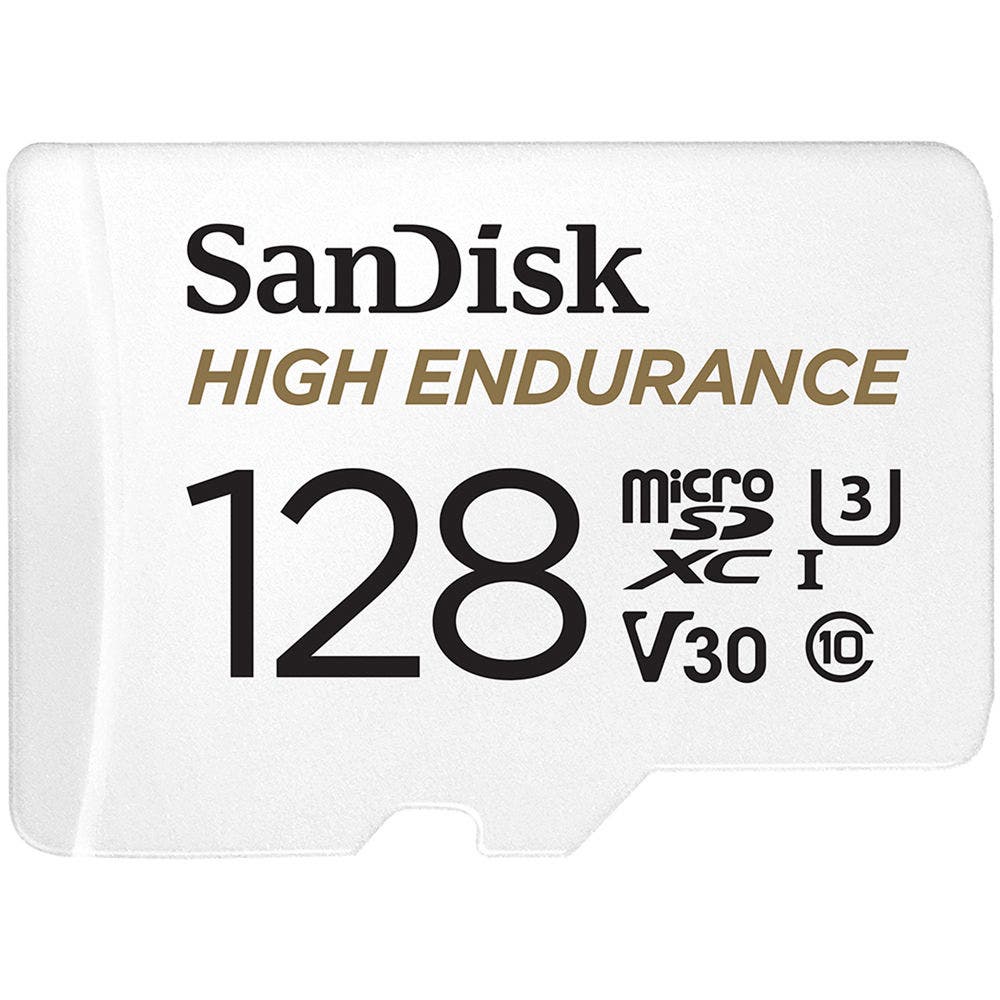 SanDisk 128GB High Endurance UHS-I microSDXC Memory Card