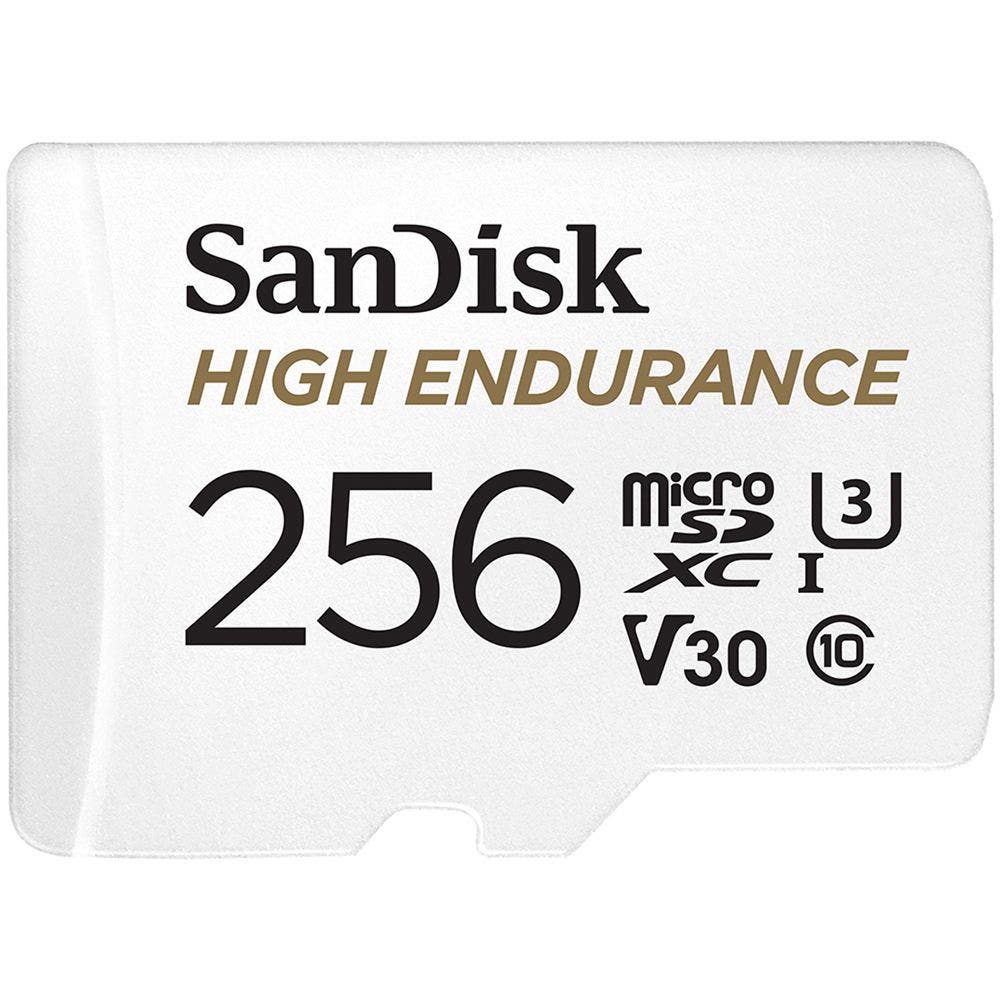 SanDisk 256GB High Endurance UHS-I microSDXC Memory Card