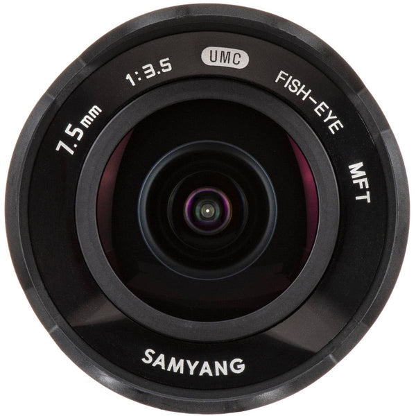 Samyang 7.5mm f/3.5 UMC II Fisheye MFT Lens (Black)