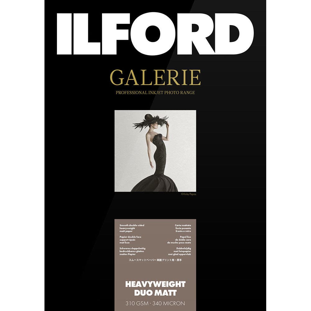 Ilford  A4 GALERIE Prestige Heavyweight Duo Matt Paper 310 gsm 50 sheet