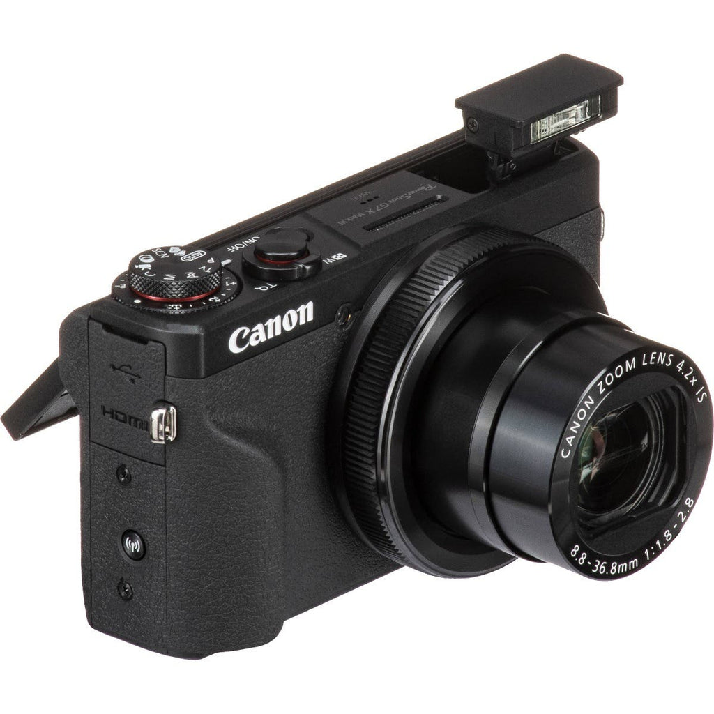 Canon PowerShot Digital Camera G7 X Mark II- Black