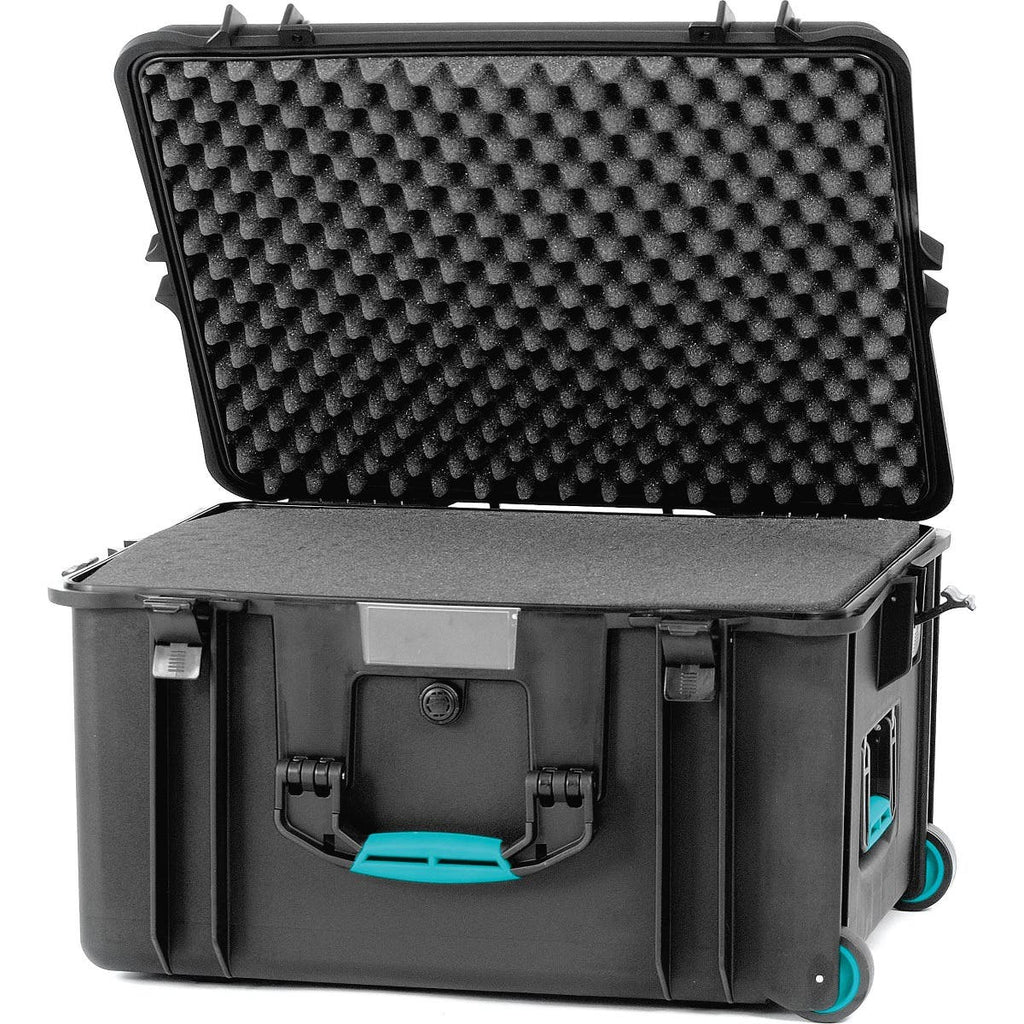 HPRC 2730WF HPRC Hard Case with Foam (Black with Blue Handle)