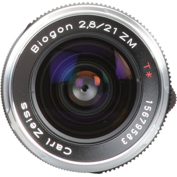 ZEISS Biogon T* 21mm f/2.8 ZM Lens (Black)