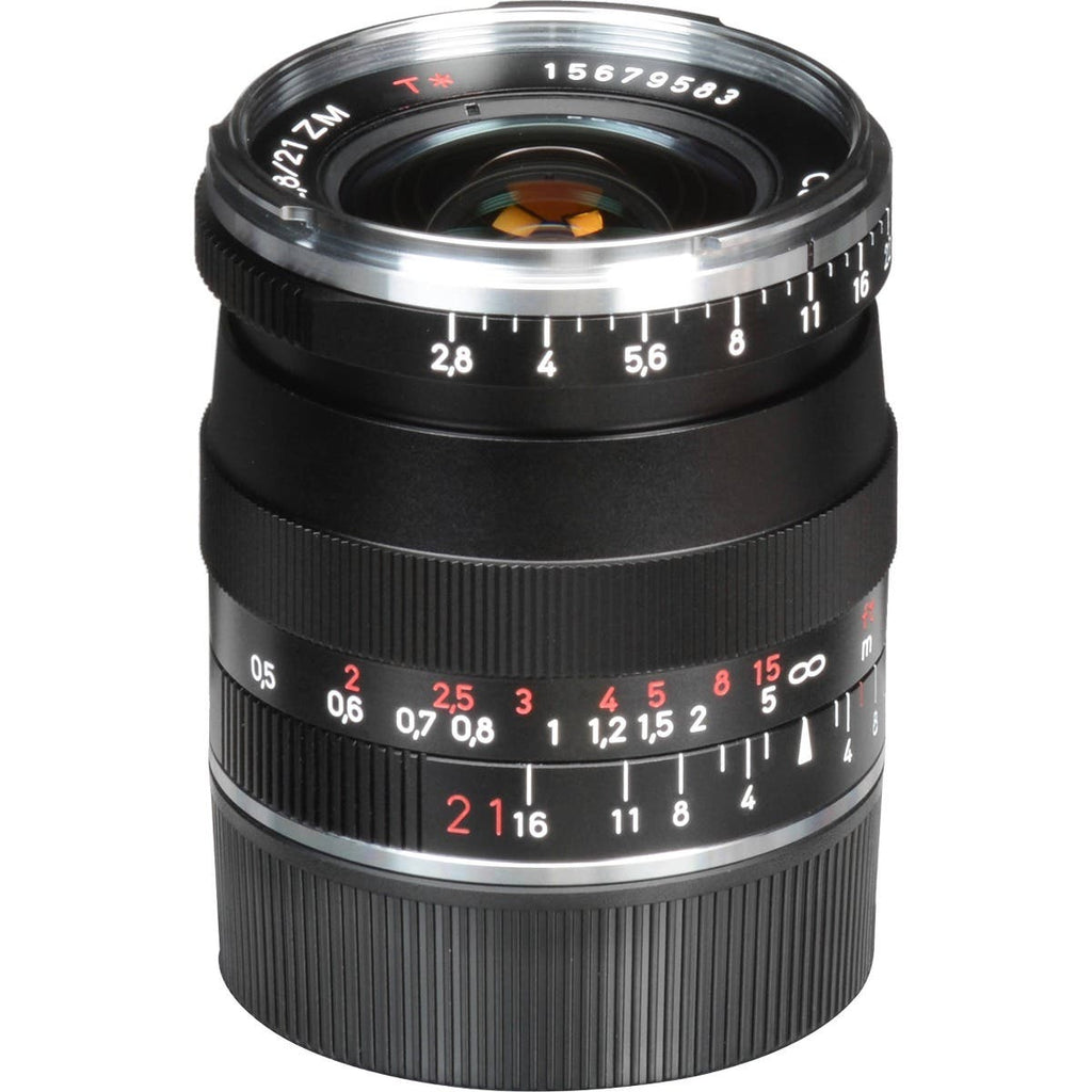 ZEISS Biogon T* 21mm f/2.8 ZM Lens (Black)