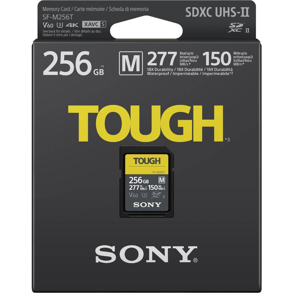 Sony 256GB SF-M Tough Series UHS-II SDXC Memory Card