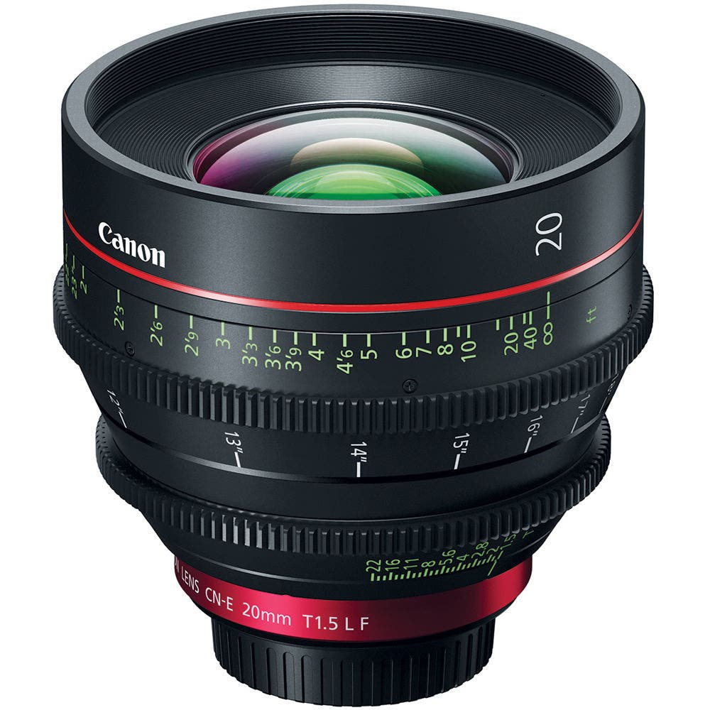 Canon CN-E 20mm T1.5 FP X Lens (PL Mount)