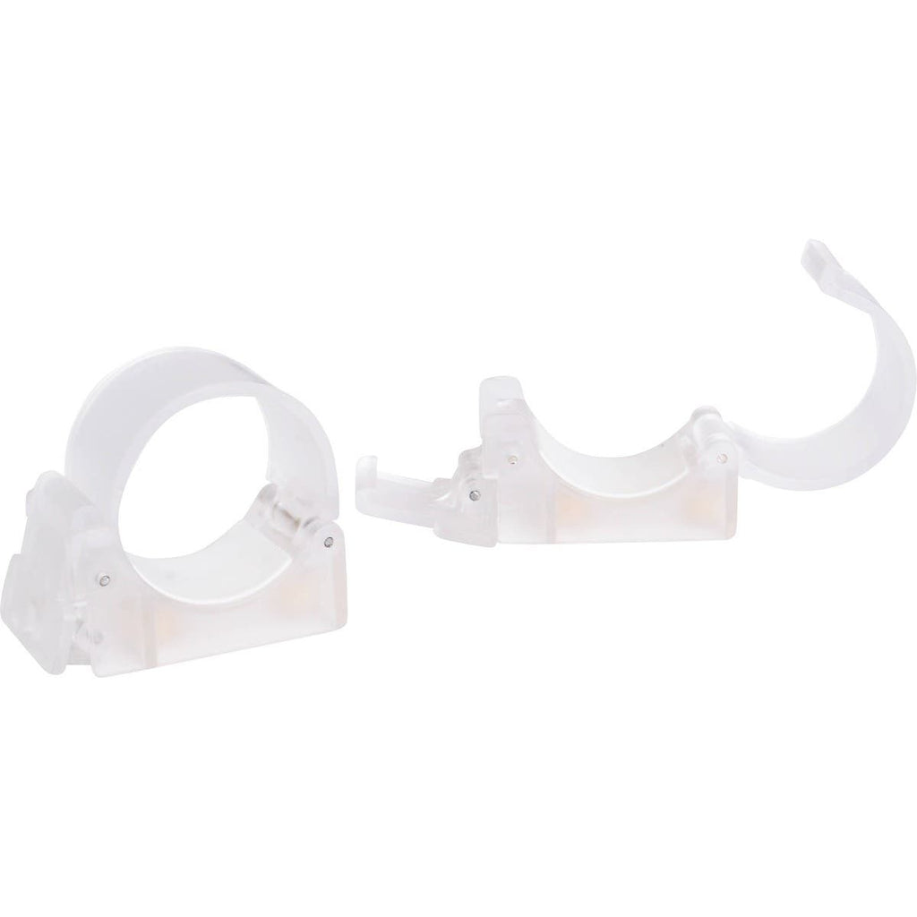 Nanlite PavoTube Transparent Polycarbonate Clip with Two 1/4inch-20 Receivers