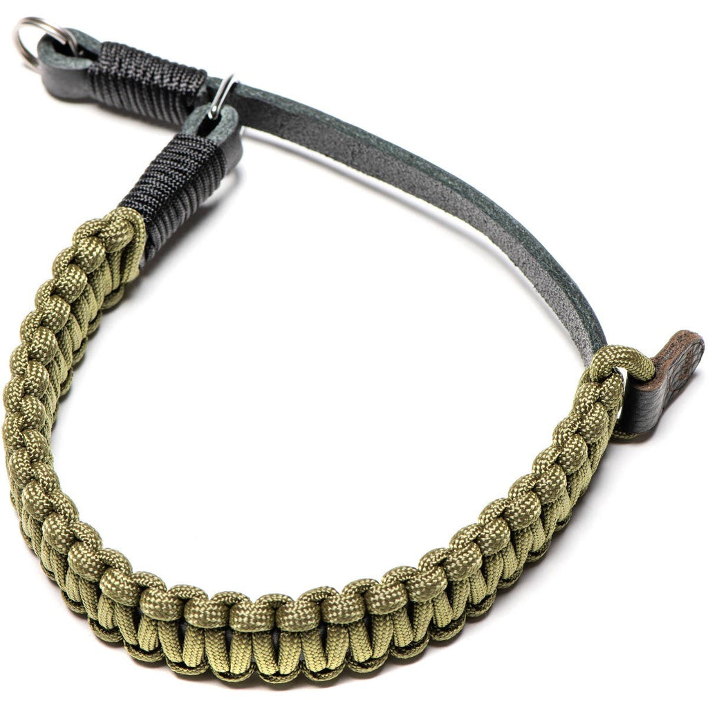Leica Paracord Hand Strap by COOPH (Black/Olive)