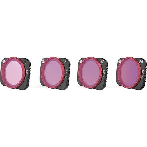 PGYTECH ND/PL Filter Set for Mavic Air 2 (ND8/PL, ND16/PL, ND32/PL & ND64/PL)