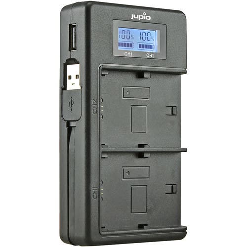 Jupio USB Dedicated Duo Charger for Sony NP-FW50 Batteries