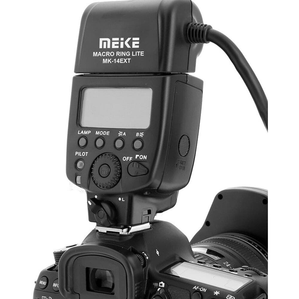 Meike MK14EXT TTL Macro Ring Flash for Nikon Camera Electronic