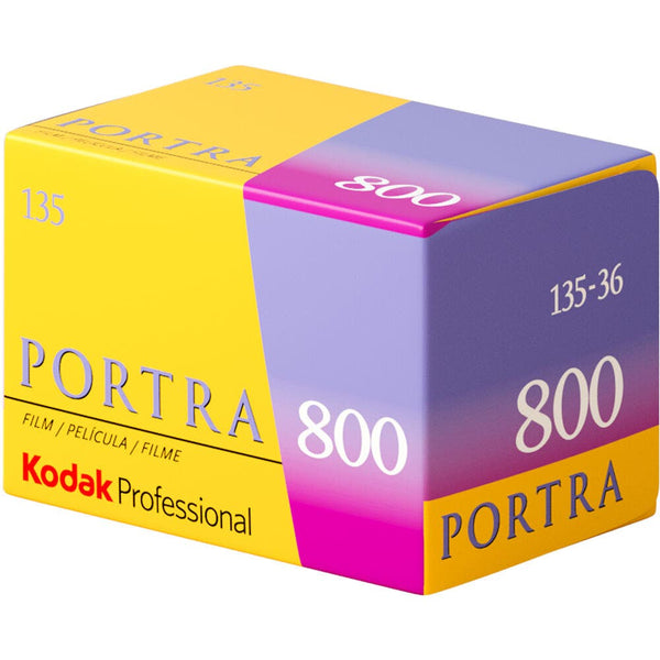 Kodak Professional Portra 800 Colour Negative Film (120 mm Roll Film, 36 Exposures)
