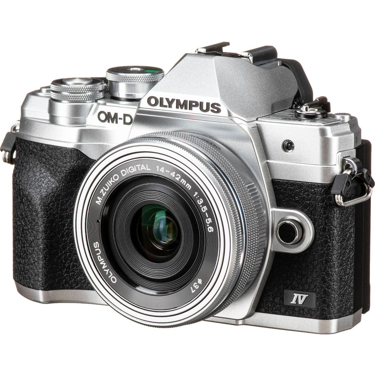 New Olympus OM-D E-M10 Mark IV Mirrorless Digital Camera w/14-42mm &  40-150mm