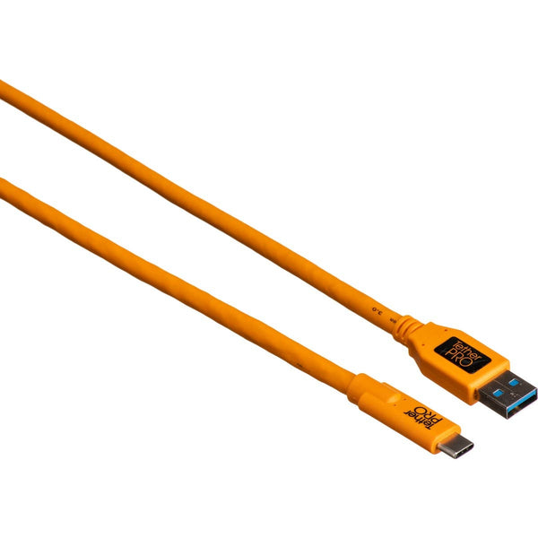 Tether Tools TetherPro USB 3.0 to USB-C High-Visibility (Orange)