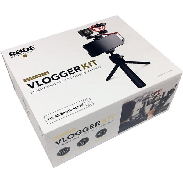 RODE Vlogger Kit Universal Filmmaking Kit for Smartphones with 3.5mm Ports