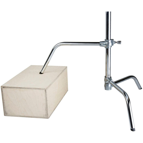 Kupo 40inch Master C-Stand With Sliding Leg and Quick Release System (10.3', Silver)
