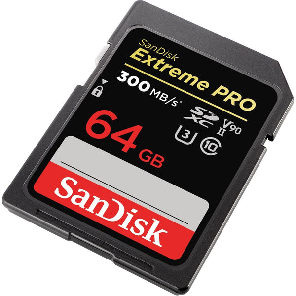 SanDisk 64GB Extreme PRO UHS-II SDXC Memory Card