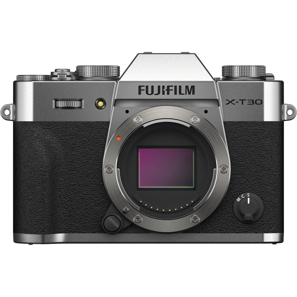 FUJIFILM X-T30 II Mirrorless Camera (Body Only, Silver)