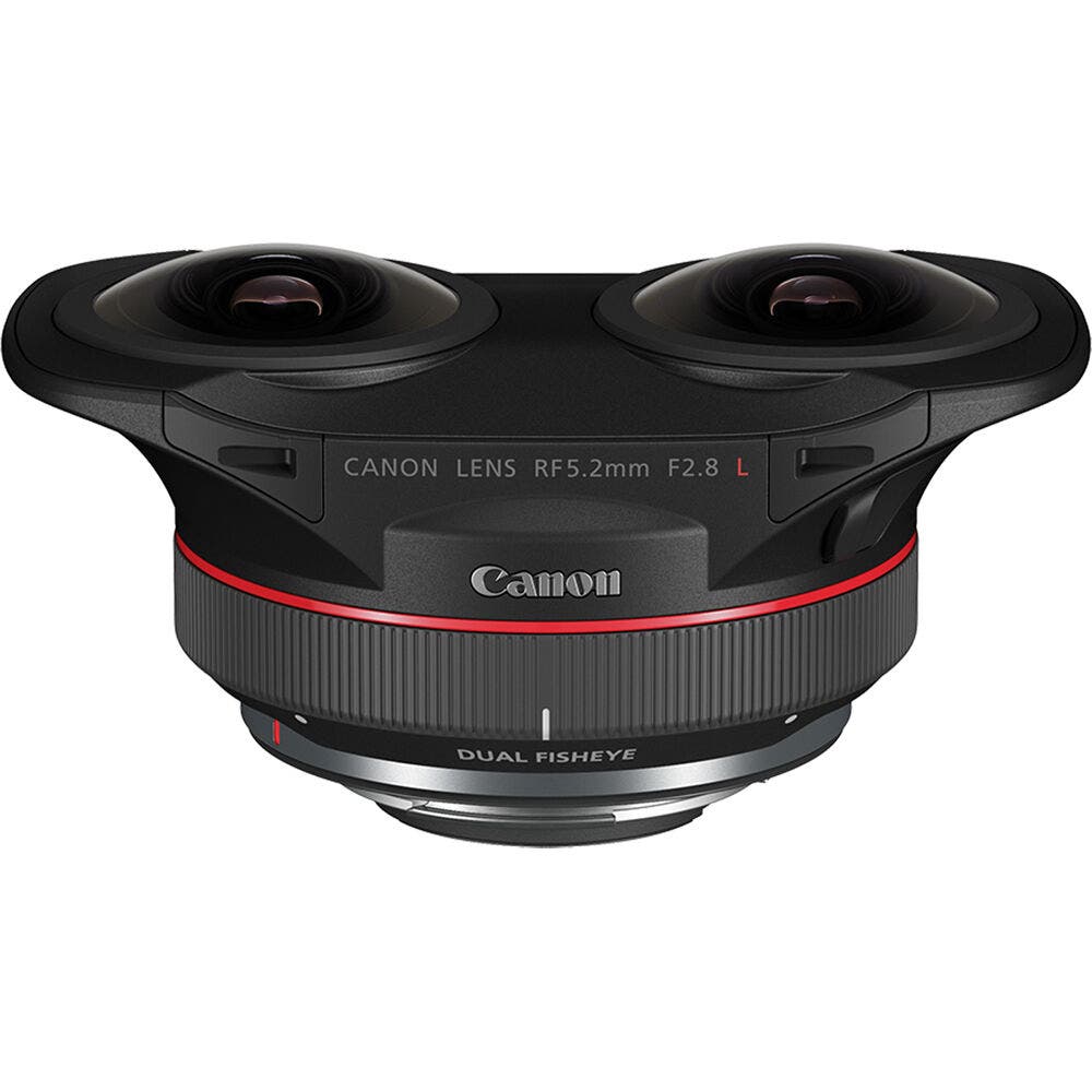 Canon RF 5.2mm f/2.8 Dual Fisheye VR Lens