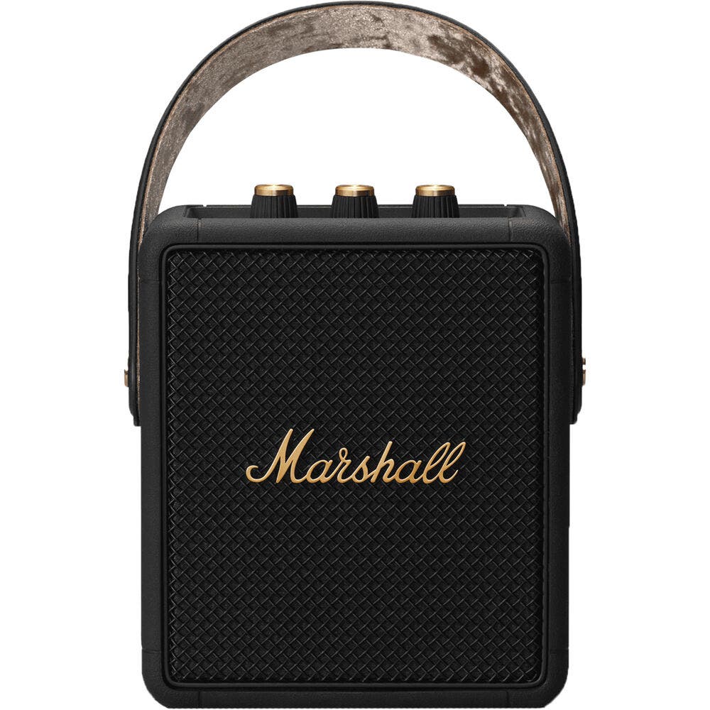 Marshall Stockwell II Bluetooth Speaker (Black & Brass)