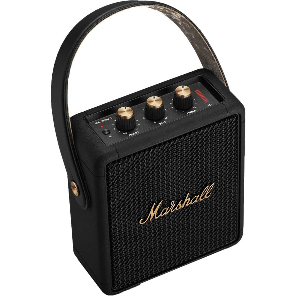 Marshall Stockwell II Bluetooth Speaker (Black Brass) – Camera