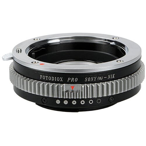 FotodioX Pro Lens Mount Adapter for Sony A Lens to Nikon F Mount Camera