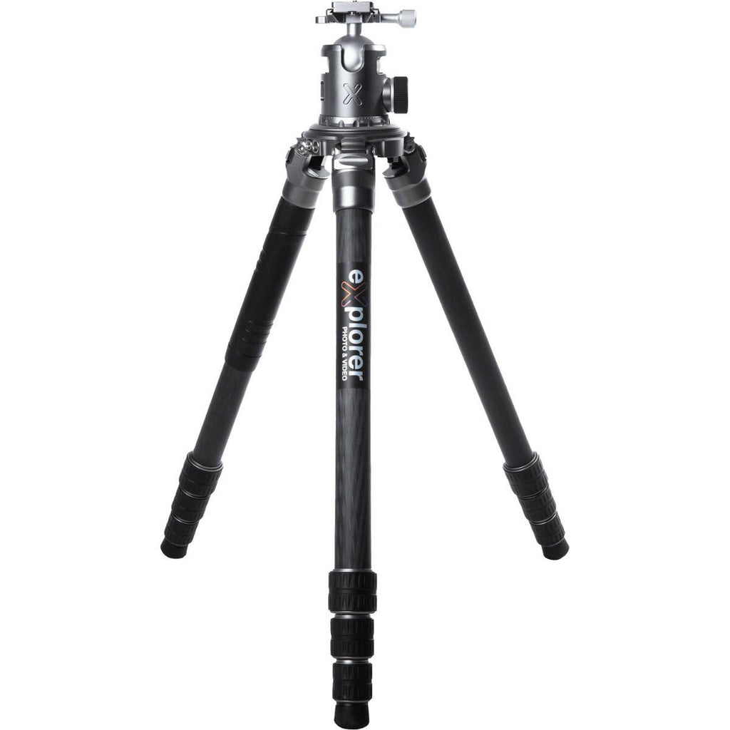 Explorer EX-ACPROKIT Ascent Professional Carbon Fibre Tripod with EX-XL Epic Explorer Extra Large Ball Head