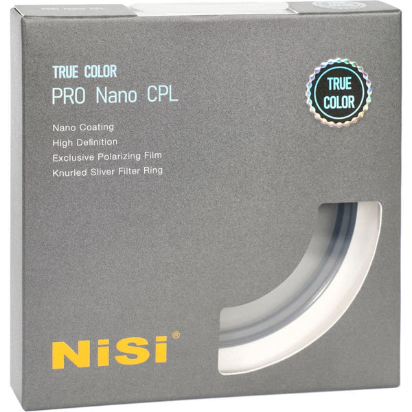 NiSi 58mm True Color Nano CPL Circular Polarizer Filter 