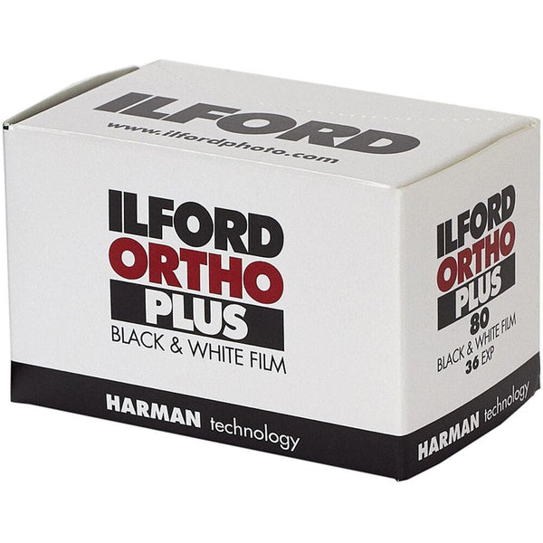 Ilford Ortho Plus Black & White Negative Film (35mm Roll Film, 36 Exposures)