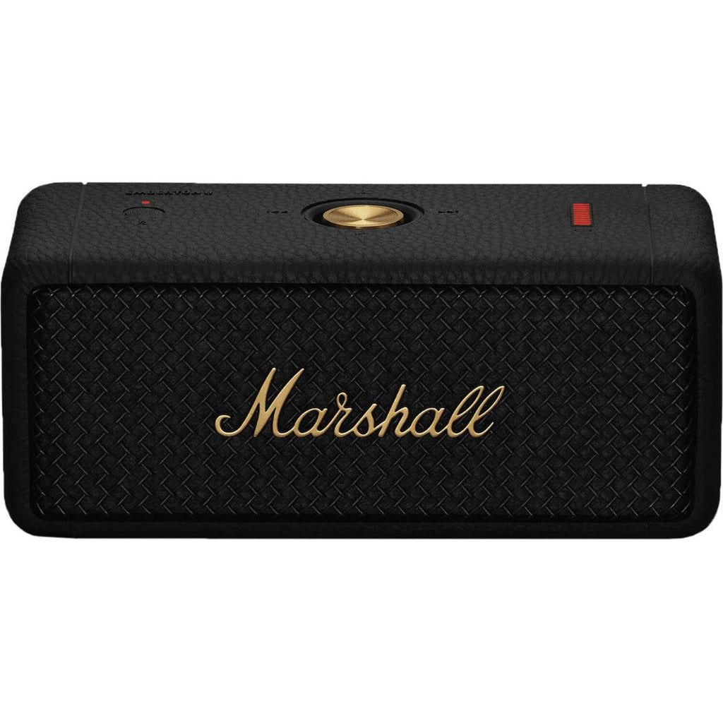 Marshall Emberton II Black & Brass Bluetooth Speaker 