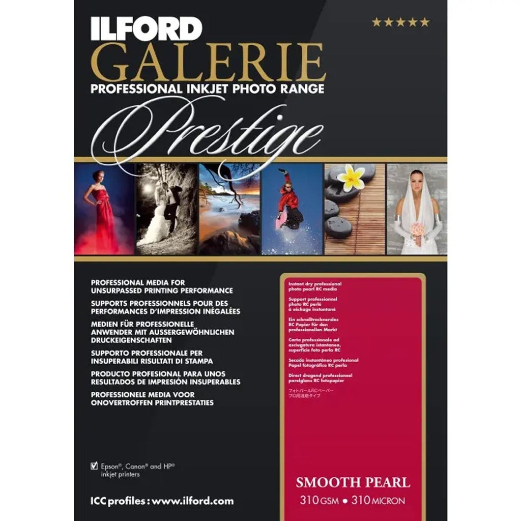 Ilford Galerie Prestige Smooth Pearl Paper A4 (100 Sheets)