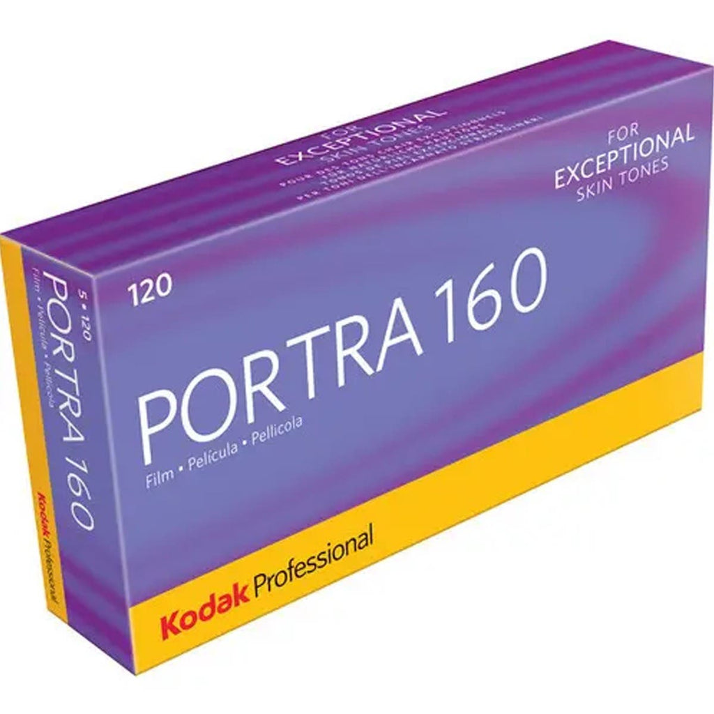 Kodak Professional Portra 160 Colour Negative Film (120 Roll Film, 5 Pack)