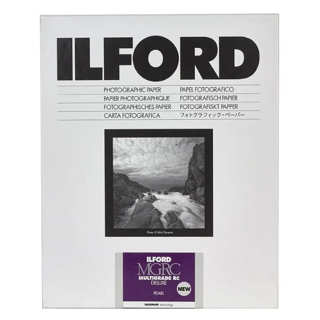 Ilford Multigrade RC DeLuxe Paper (44M Pearl, 8 x 10 inch, 25 Sheets)