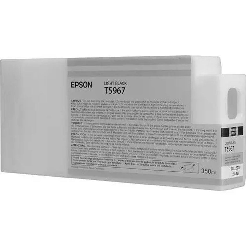 Epson T596700 Light Black UltraChrome HDR Ink Cartridge (350ml)