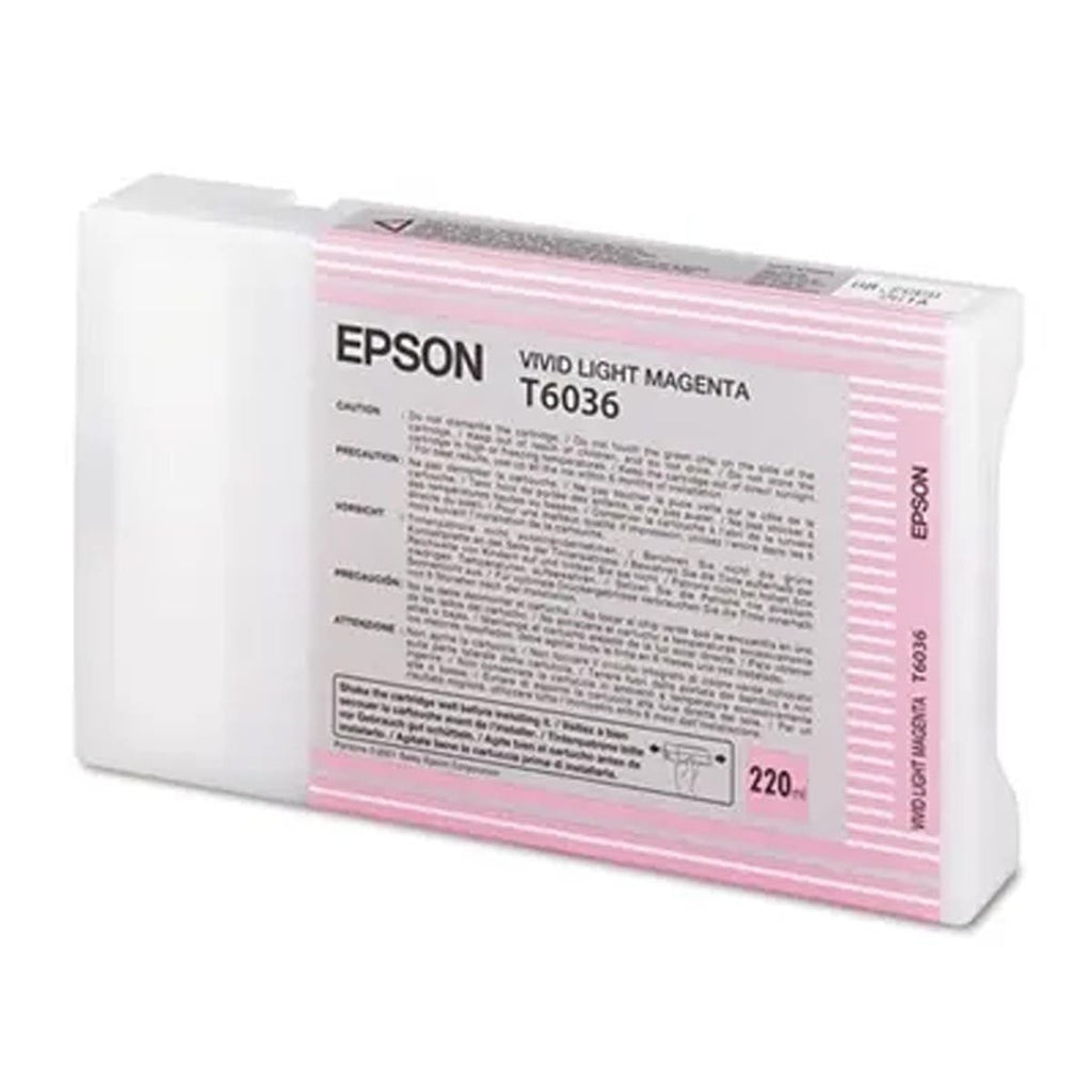 Epson T603600 Vivid Light Magenta UltraChrome K3 Ink Cartridge (220ml)