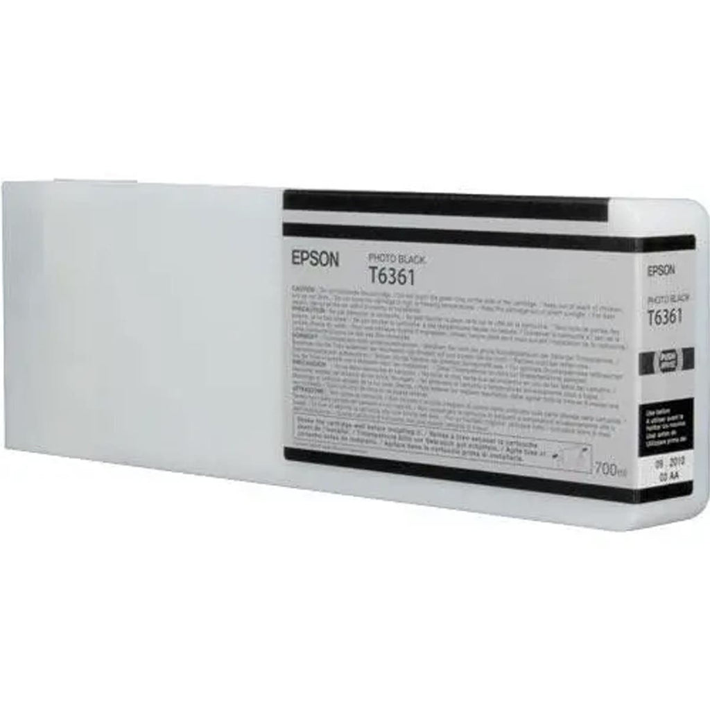 Epson T636100 Photo Black UltraChrome HDR Ink Cartridge (700ml)