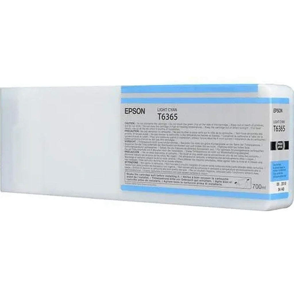 Epson T6365 UltraChrome HDR Light Cyan Ink Cartridge (700ml)
