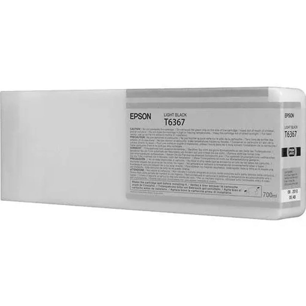 Epson T636700 Light Black UltraChrome HDR Ink Cartridge (700ml)