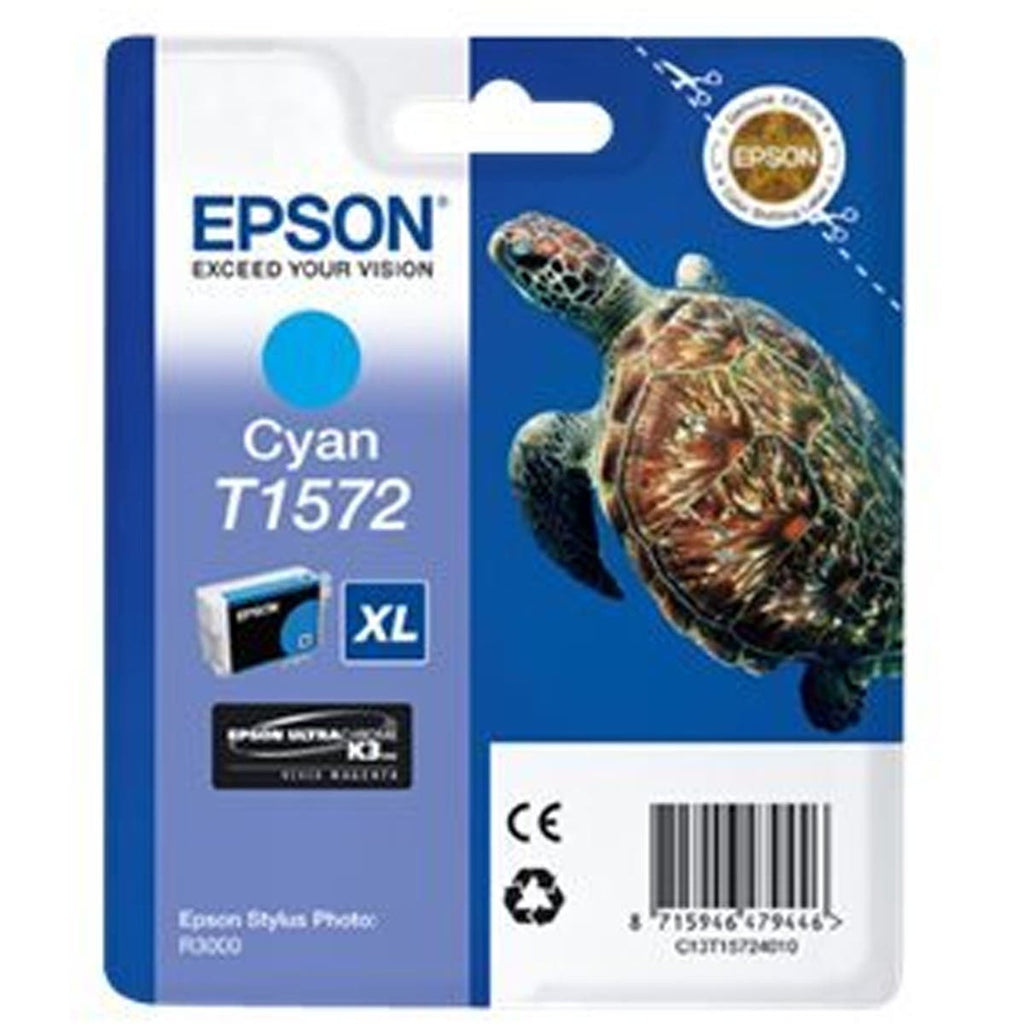 Epson T1572 Cyan Ink Cartridge  