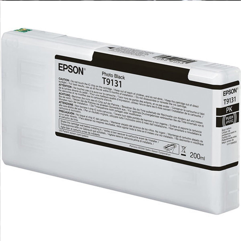 Epson T9131 Ultrachrome HD Ink Cartridge (200ml) Black