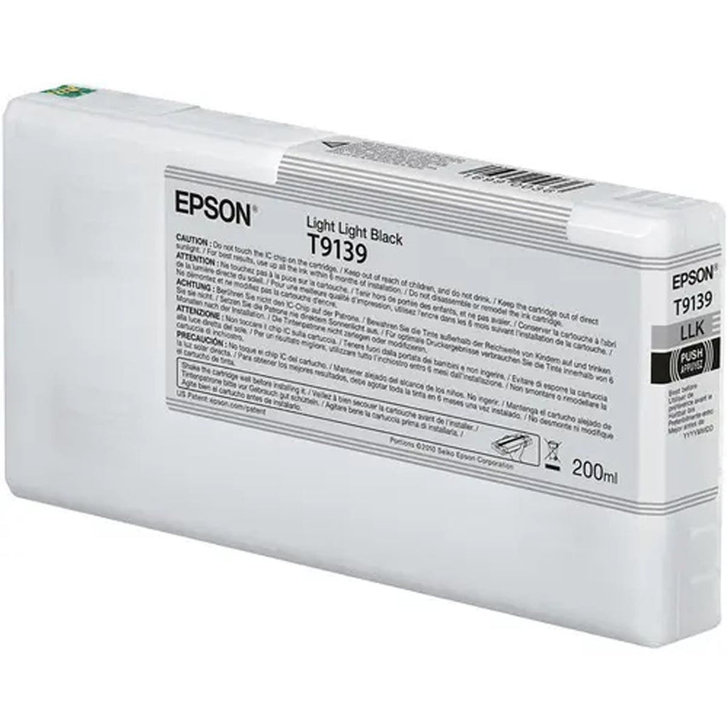 Epson T9139 Ultrachrome HD Ink Cartridge (200ml) Light Light Black