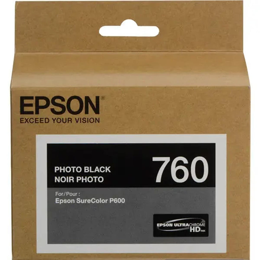 Epson T7601 UltraChrome HD Photo Black Ink Cartridge (26ml)