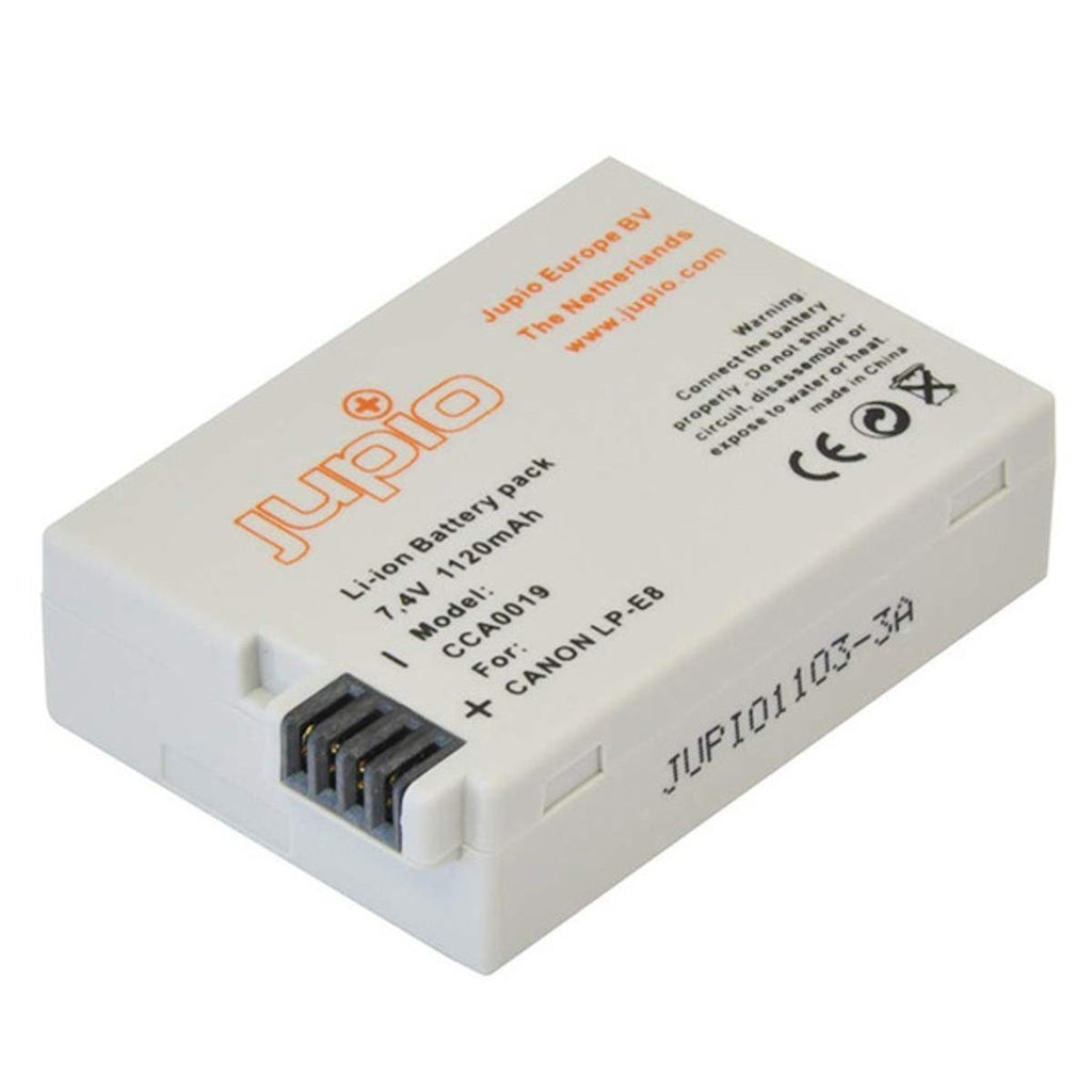 Jupio Canon LP-E8 / NB-E8 7.4v 1120mAh Replacement Battery