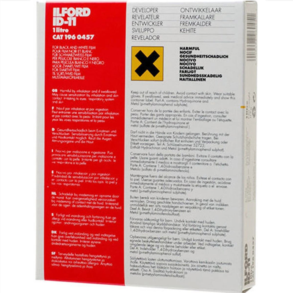 Ilford ID-11 Film Developer (Powder) for Black & White Film Makes 1-Litre