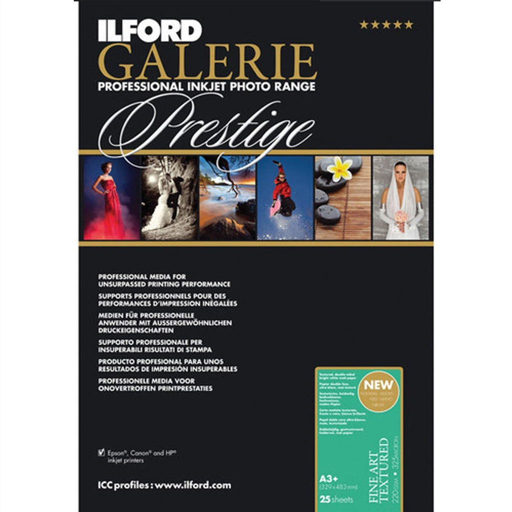 Ilford Prestige Fine Art Textured 220GSM A4 (25 Sheets)